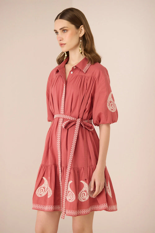 Lizzie Mini Faded Rose Dress