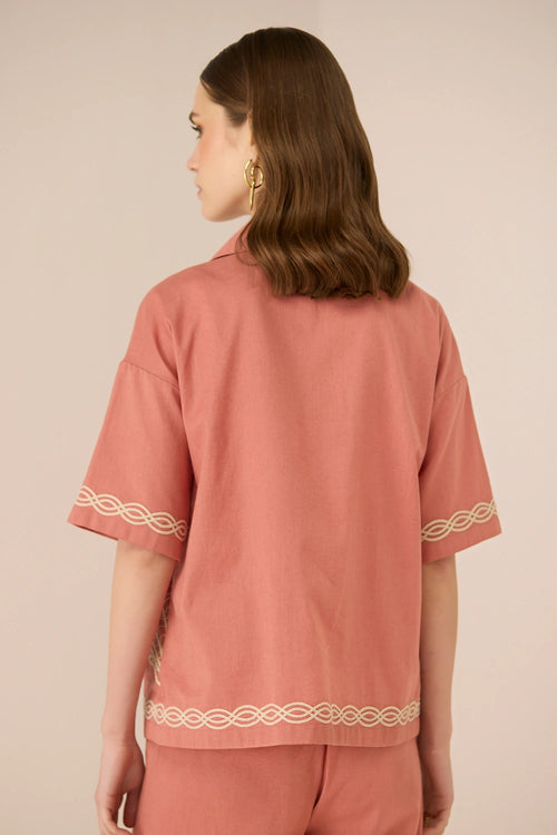 Jill Coral Pink Shirt
