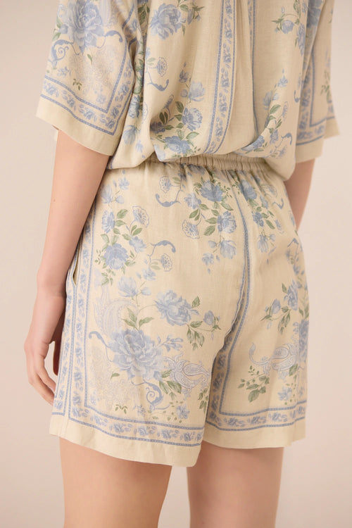 Malibu Azure Bloom Shorts