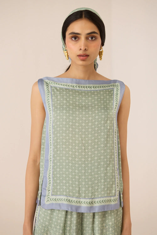 Willow Sage Pearl Top