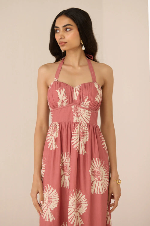 Male Maxi Nautilus Rose Dress