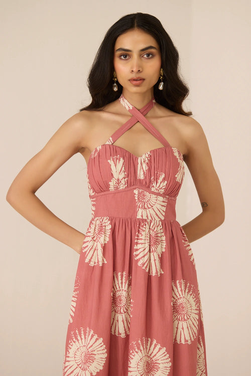 Male Maxi Nautilus Rose Dress