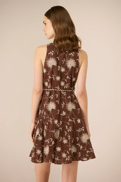 Claire Mini Pecan Pie Dress
