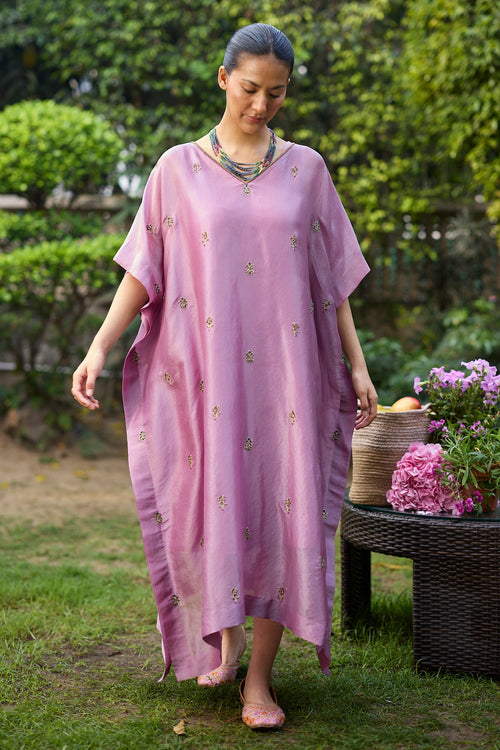 Purple Lishak Kaftan