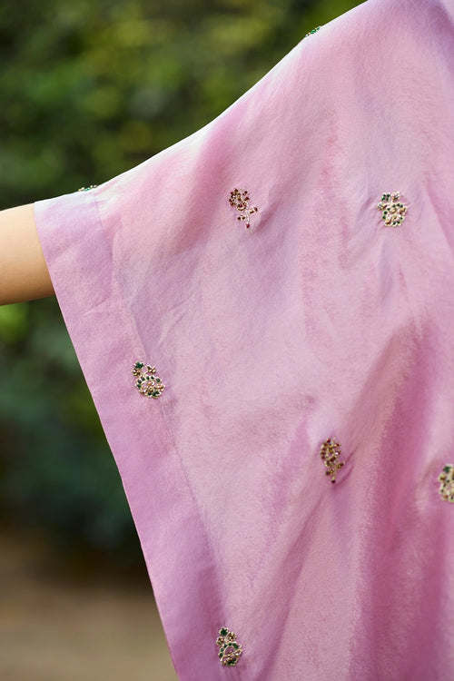 Purple Lishak Kaftan