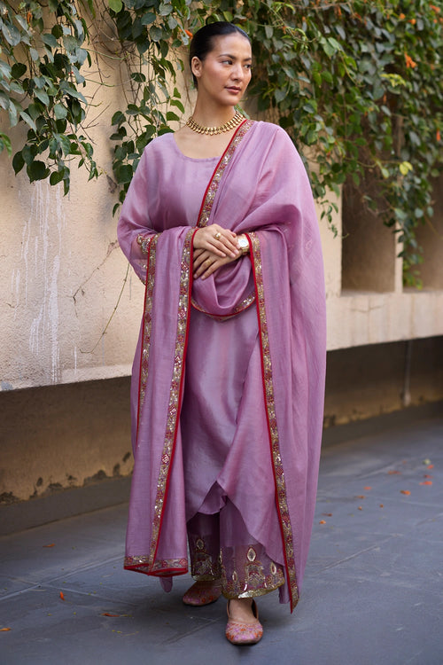 Purple Sajili Suit