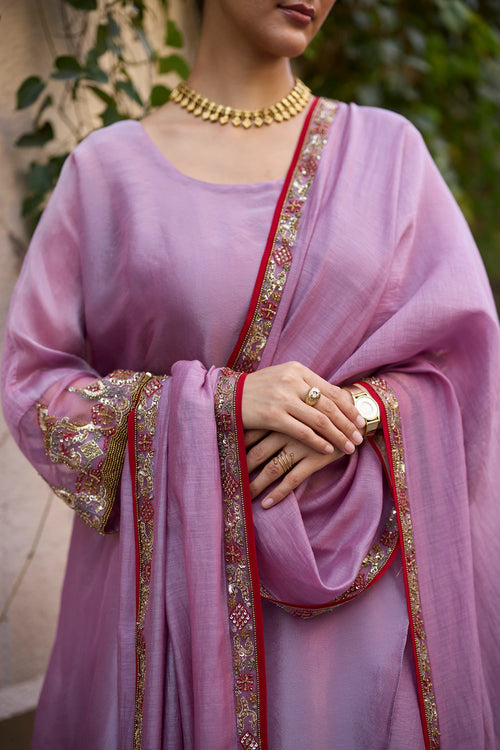 Purple Sajili Suit