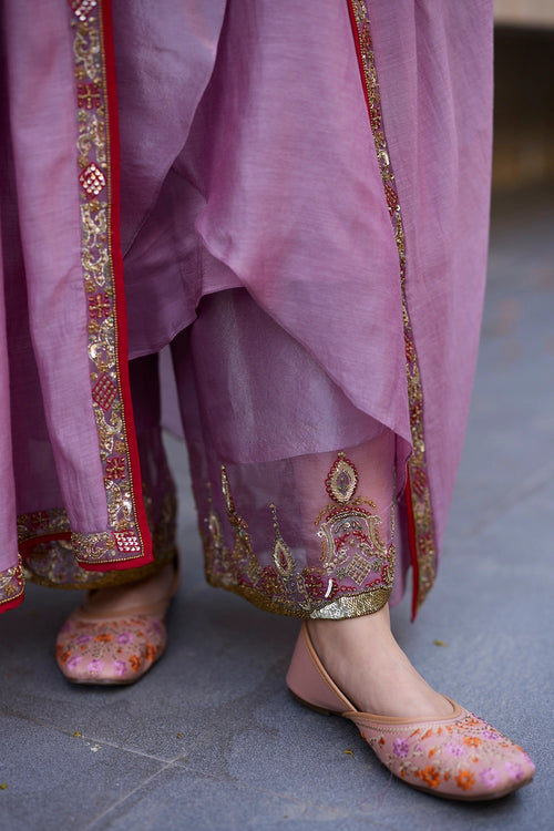 Purple Sajili Suit