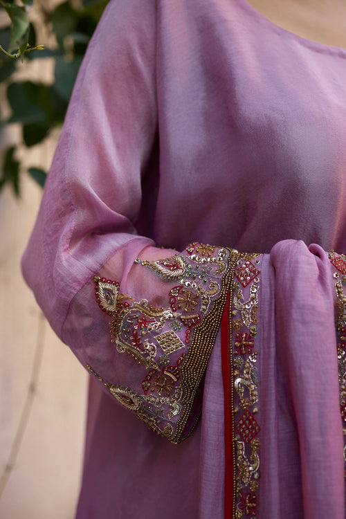 Purple Sajili Suit