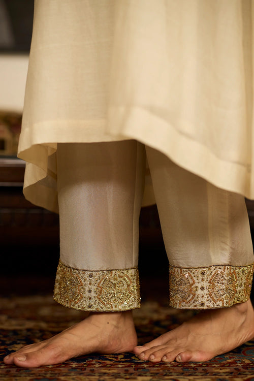White Inayat Suit with Dupatta