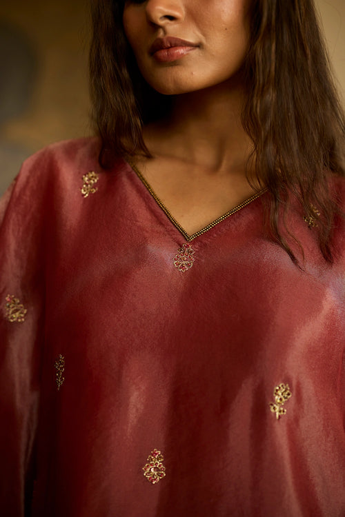 Rust Lishak Kaftan