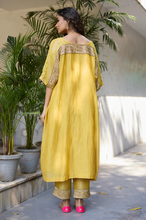 Yellow Inayat Suit with Dupatta