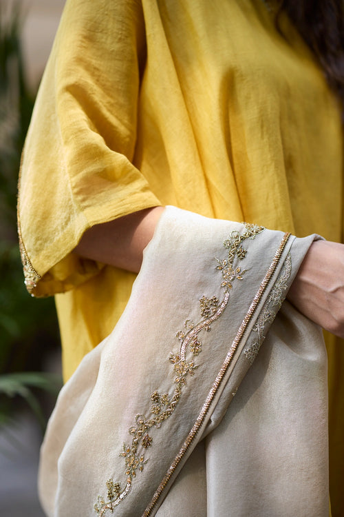 Yellow Inayat Suit with Dupatta