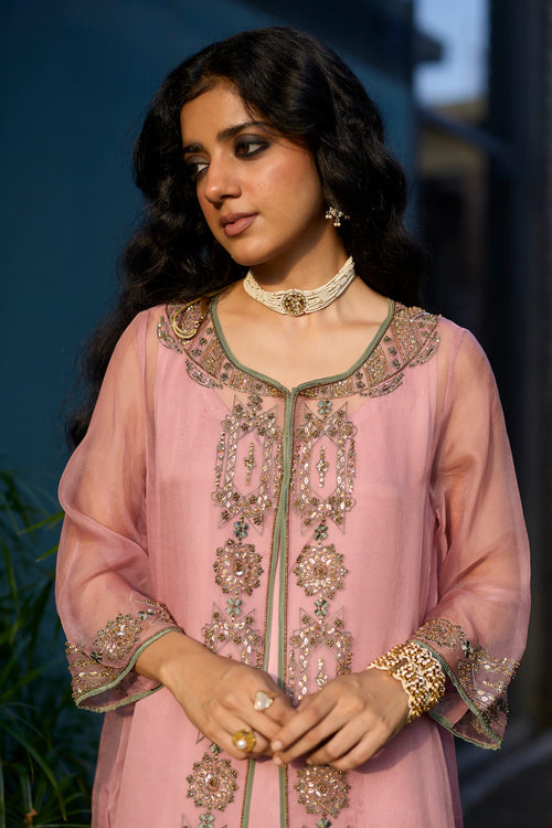 Pink Rawani Set