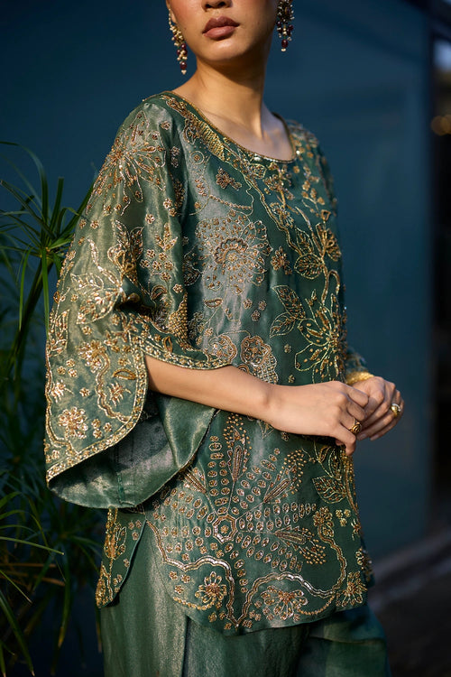 Teal Nimrat Set