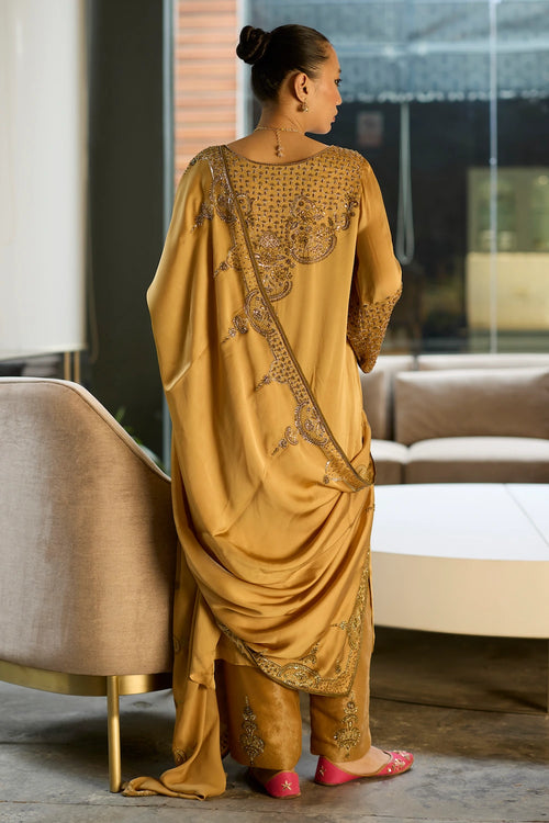 Mustard Prana Suit