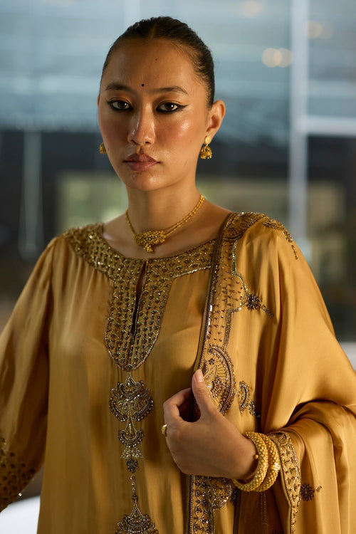 Mustard Prana Suit