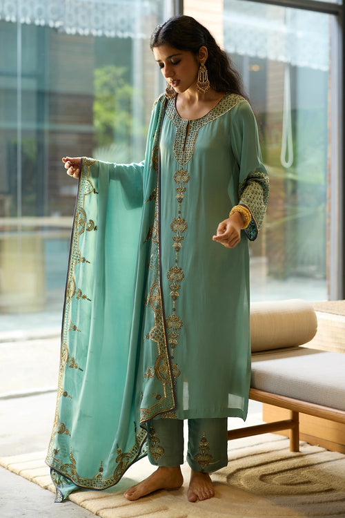 Blue Prana Suit