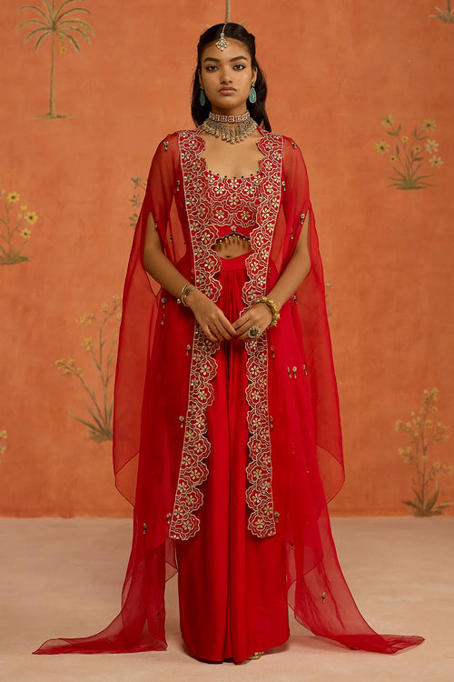 Damini Cape Set