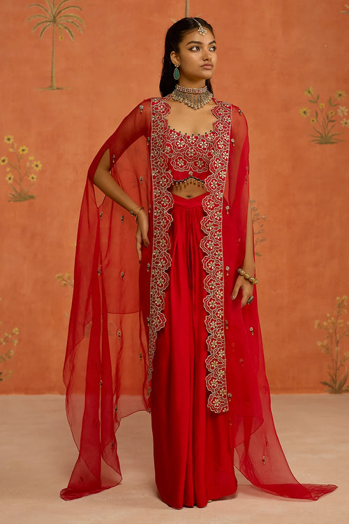 Damini Cape Set