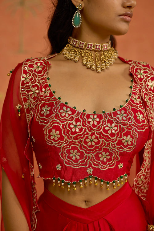 Damini Cape Set
