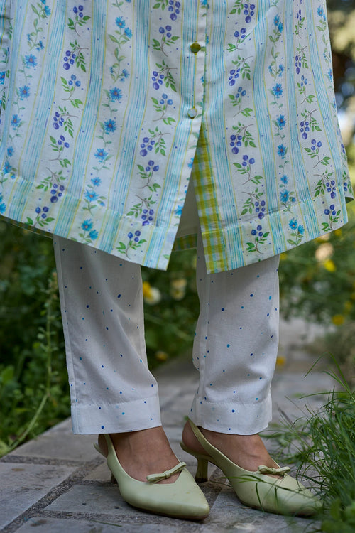 Hidden Orchard Ivory Kurta Set