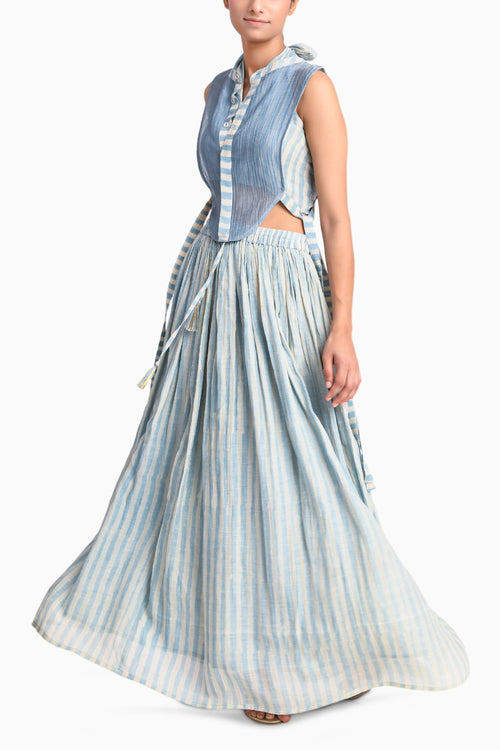 Sky Yoke Shima Tama Co-ord Set
