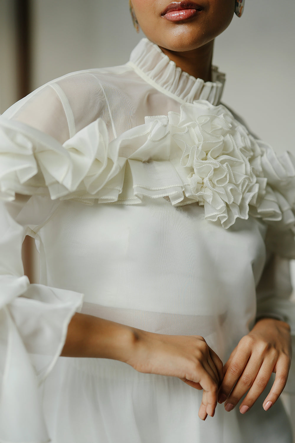 Zest Organza Co-ord Set