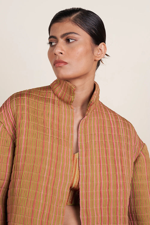 Corded Box Jacket
