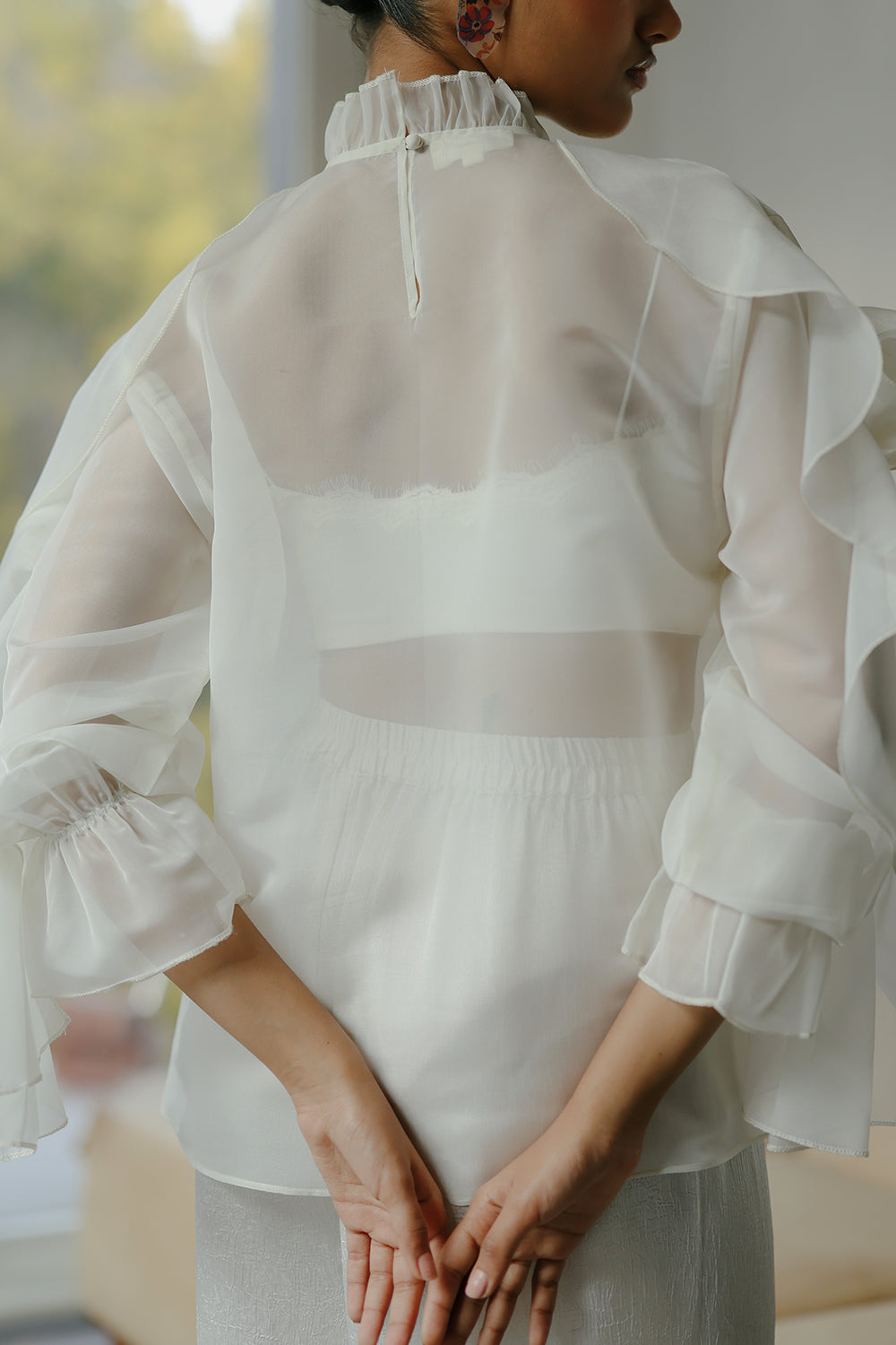 Zest Organza Co-ord Set