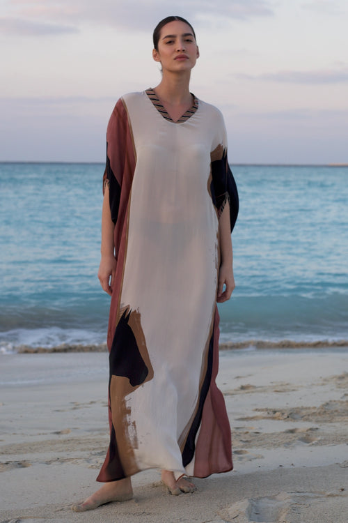 Horse Printed Kaftan