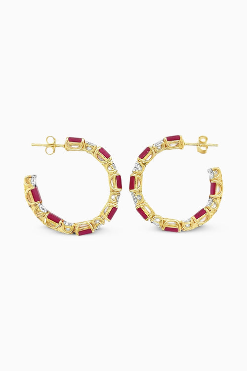 Ruby Enchant Hoops