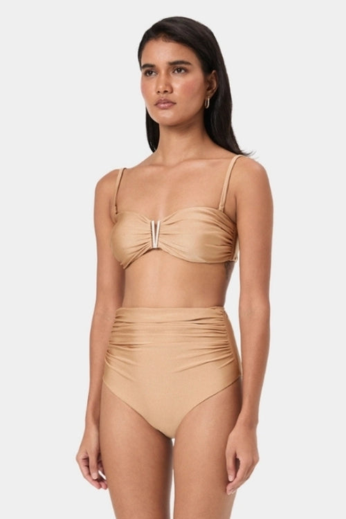 Caramel High Tide Bikini Bottom