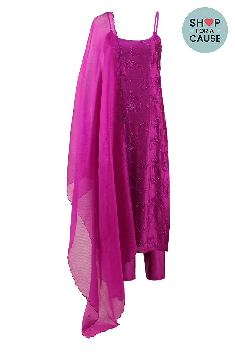 Chand Pink Kurta Set