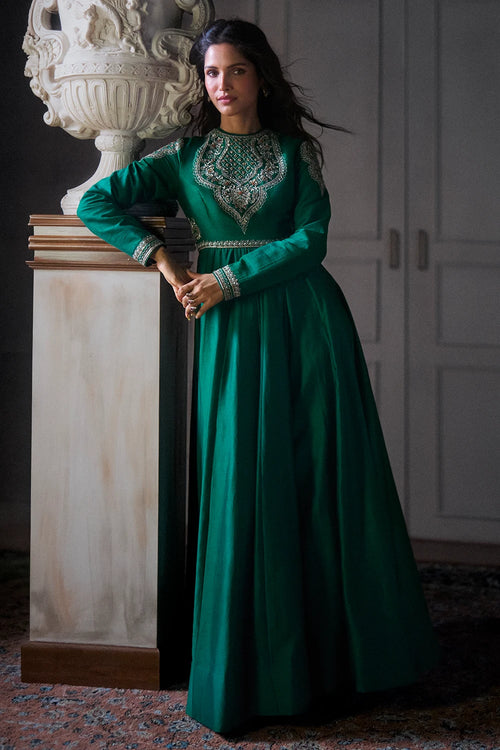 Rohini Green Anarakli