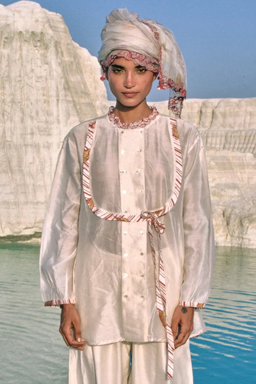 ⁠Thida Mandarin Shirt