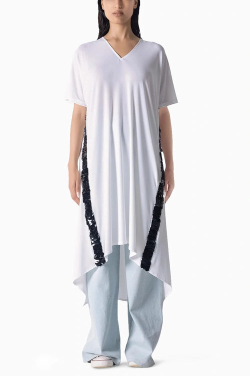 White Chrome Kurta 2.0
