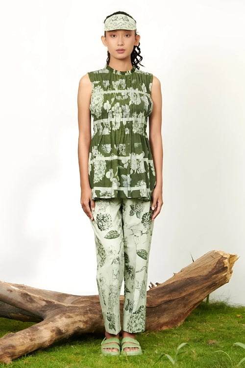 Green Bunny Border Co-ord Set