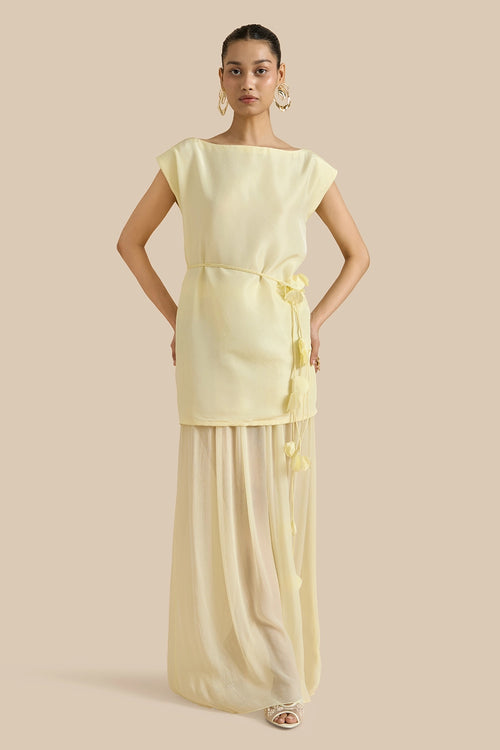Bella Gather Skirt Set