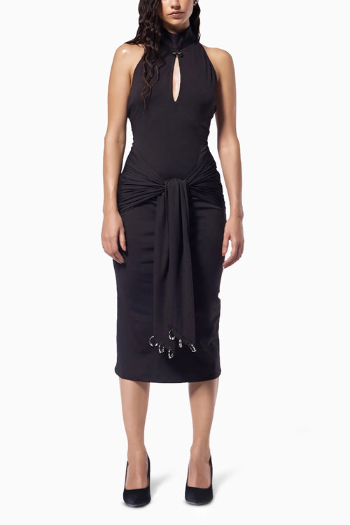 Midnight Knot Dress