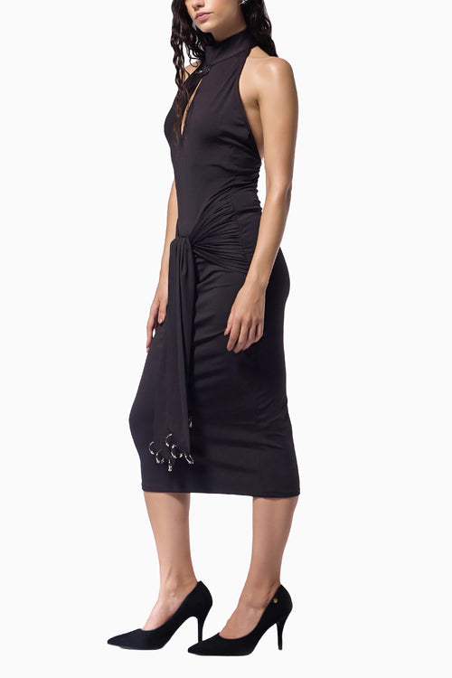 Midnight Knot Dress