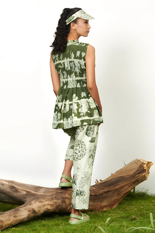 Green Bunny Border Co-ord Set