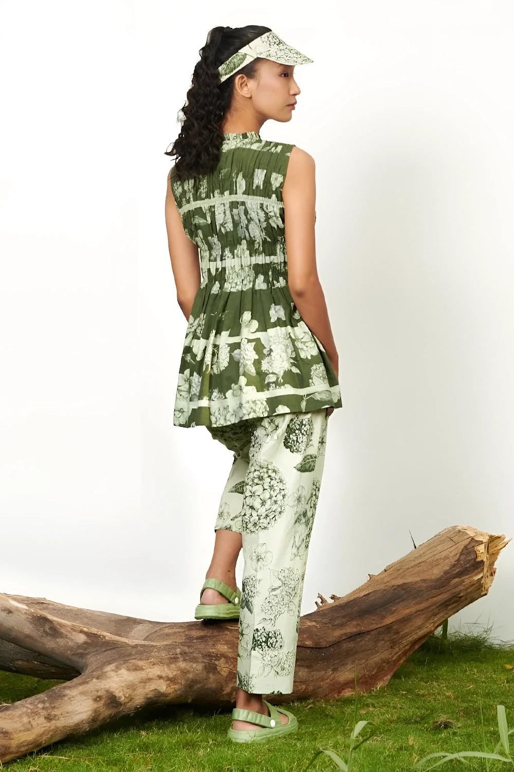 Green Bunny Border Co-ord Set