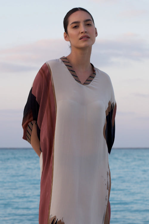 Horse Printed Kaftan