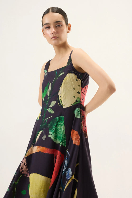 Multicolored Spectrum Dress