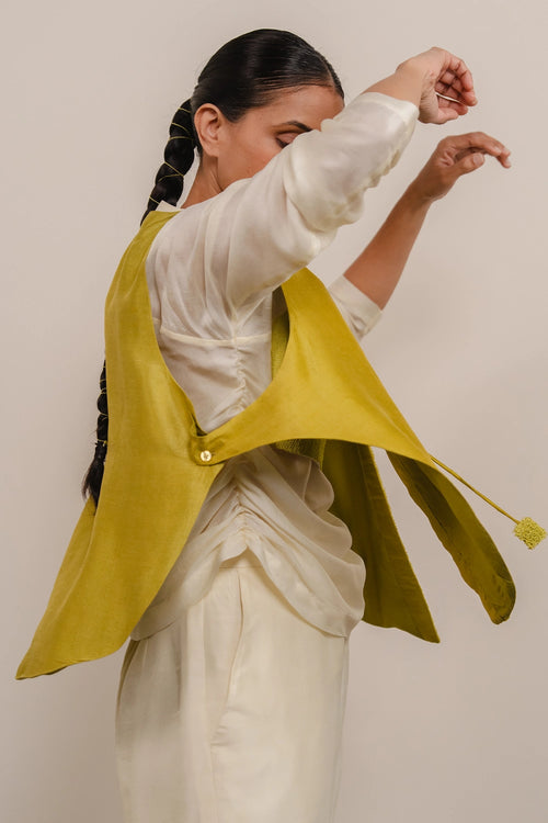 Lime Green Lemon Gilet