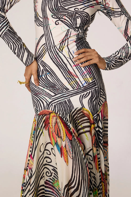 Multi Maeva Dress