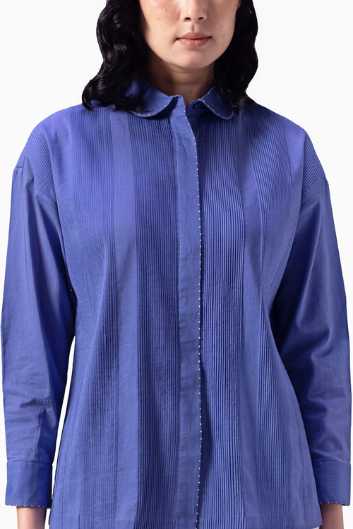 Aoi Blue Shirt