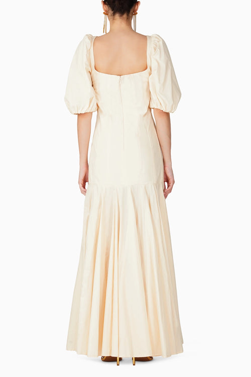 Cream Celine Dress