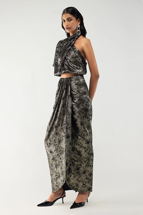 Eclipse One-Shoulder Set